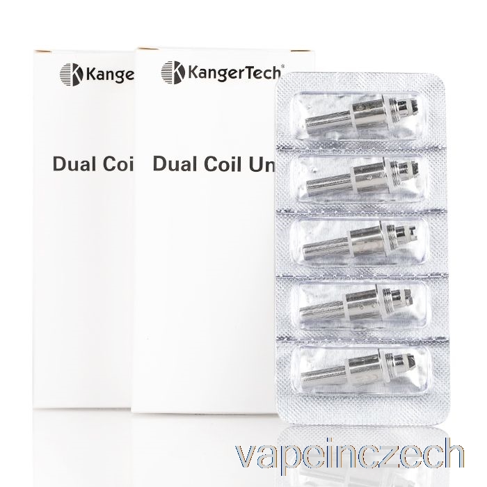 Kanger Duální Jednotka Náhradní Cívky 1,0ohmové Cívky Vape Pero
